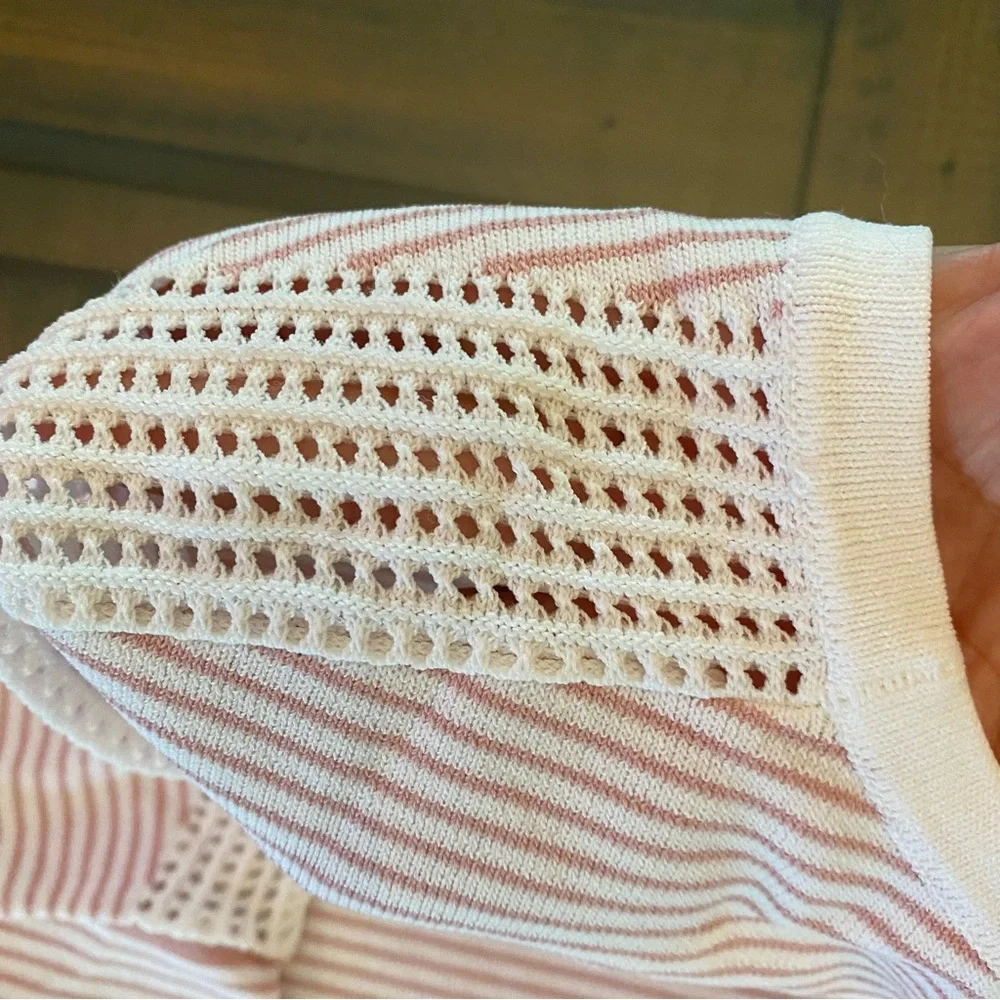 Piccadilly Canada Rose Pink Light Sweater size XS NWOT - Picture 5 of 14